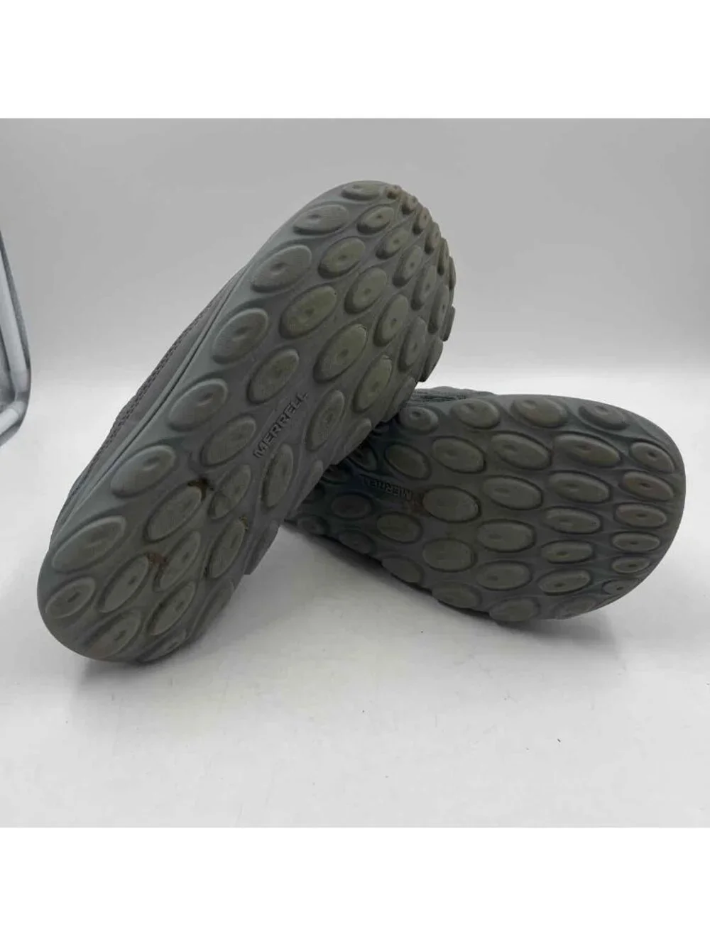 Merrell Slip On Casual Men's Shoe Size 7 Gray Quilted Shoes